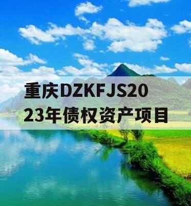 重庆DZKFJS2023年债权资产项目