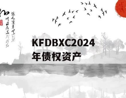 KFDBXC2024年债权资产